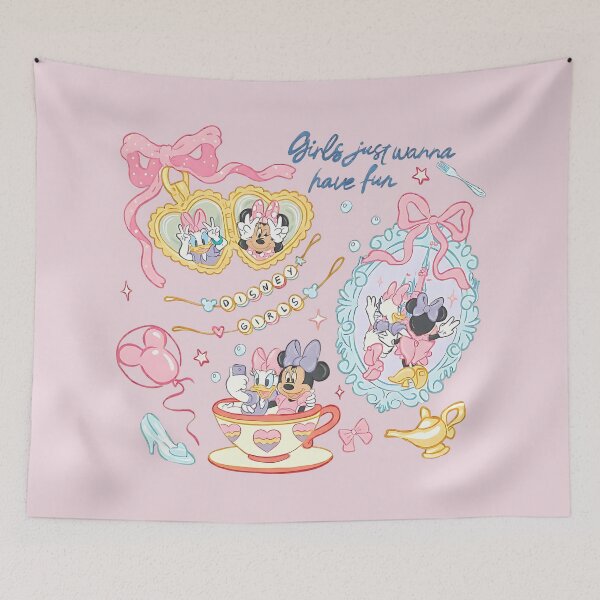 Item preview, Girls Just Wanna Have Fun Summer Cartoon Shirt – Cute Best Friends Pastel Graphic Tee designed and sold by thudoando.