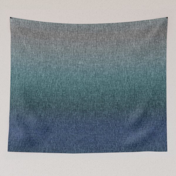 Item preview, Ombre Crosshatch Teal Blue Green Grey Abstract designed and sold by jocelynsart.