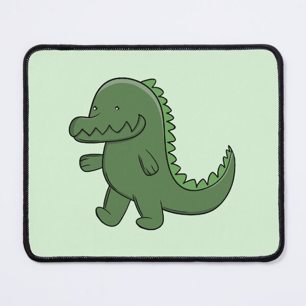 Item preview, Cute Green Alligator Happy Kawaii Crocodile designed and sold by shopdiego.