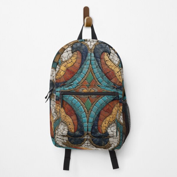 Item preview, Gaudi Inspired Mosaics Tile Ornament Pattern designed and sold by GrinGalore.