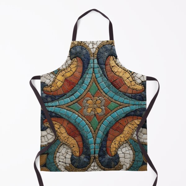 Item preview, Gaudi Inspired Mosaics Tile Ornament Pattern designed and sold by GrinGalore.
