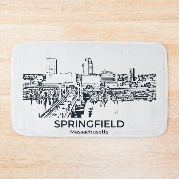 Aperçu de l'œuvre Springfield - Massachusetts créée et vendue par Lakeric Cityscapes.