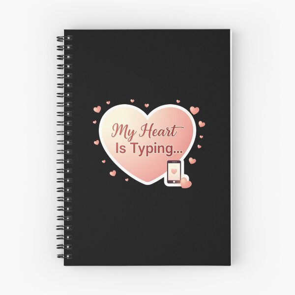 Item preview, My Heart Is Typing. Cute Valentine Love Quote Design for Couples designed and sold by Aarvya Fashion Club ( A.F.C ).