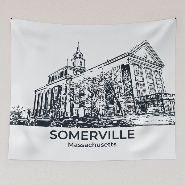 Item preview, Somerville - Massachusetts designed and sold by Lakeric Cityscapes.