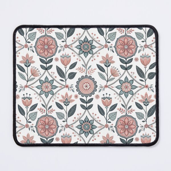 Item preview, Nordic Romantic Folk Flower Garlands | Scandinavian Folk Design designed and sold by Shuga-Design.