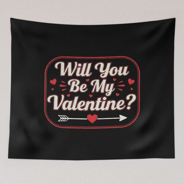 Item preview, Will You Be My Valentine - Valentine's Day designed and sold by OlakunleOloroz.
