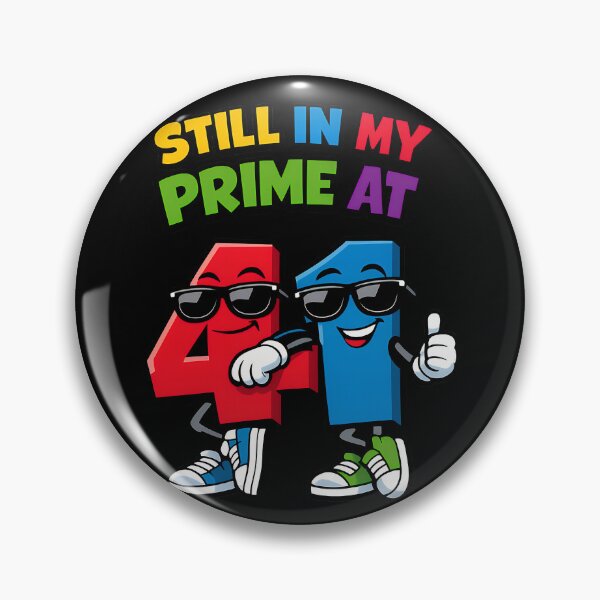 Item preview, Still In My Prime At 41 Funny Math Birthday Design designed and sold by TeeTimeTreasure.