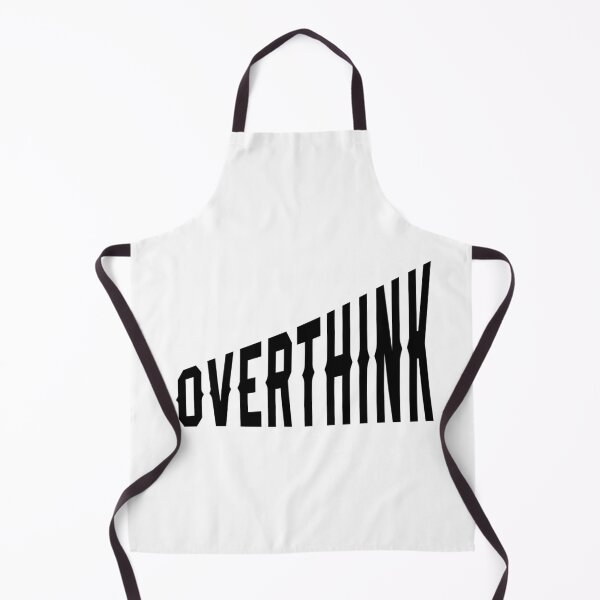 Item preview, Overthink Perspective Typography - Minimalist Bold Modern Design designed and sold by ClashShop.