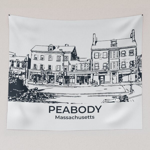 Item preview, Peabody - Massachusetts designed and sold by Lakeric Cityscapes.