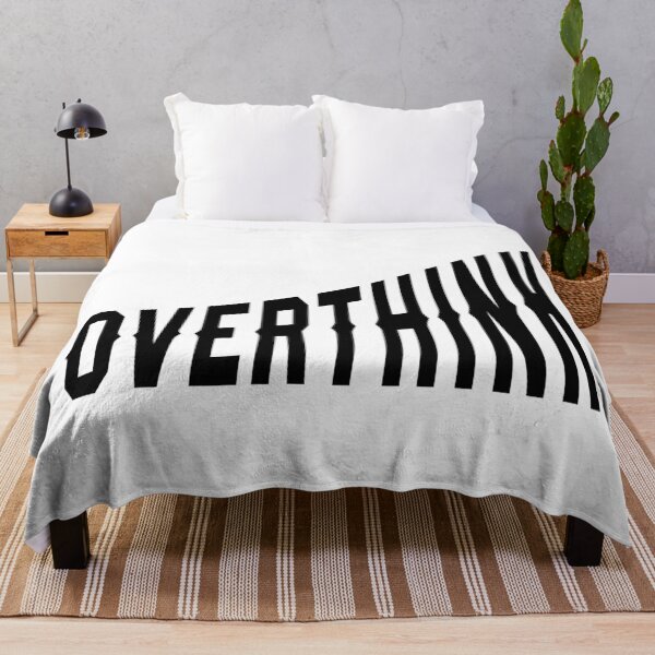 Item preview, Overthink Perspective Typography - Minimalist Bold Modern Design designed and sold by ClashShop.