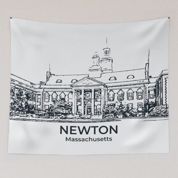 Item preview, Newton - Massachusetts designed and sold by Lakeric Cityscapes.