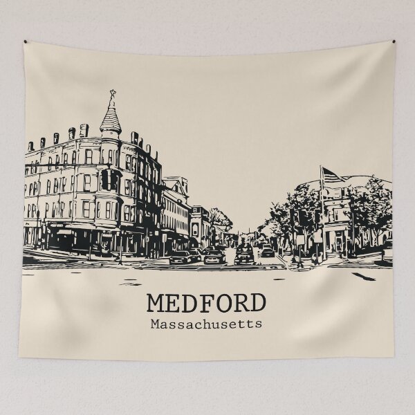 Item preview, Medford - Massachusetts designed and sold by Lakeric Cityscapes.