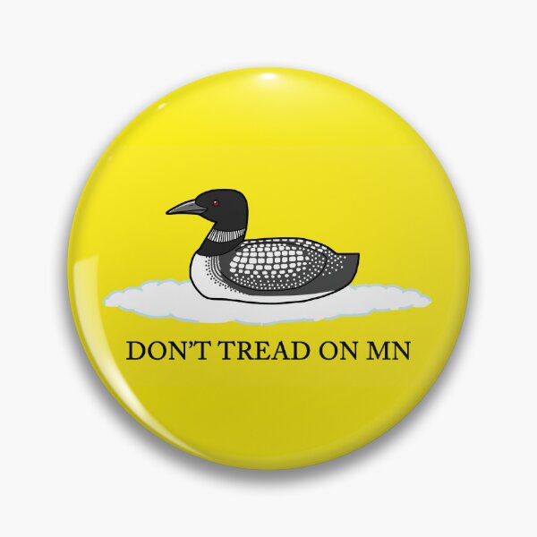 Item preview, Gadsden Flag Minnesota Don't Tread on MN Loon designed and sold by Zphal.