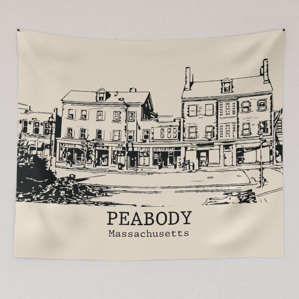 Item preview, Peabody - Massachusetts designed and sold by Lakeric Cityscapes.