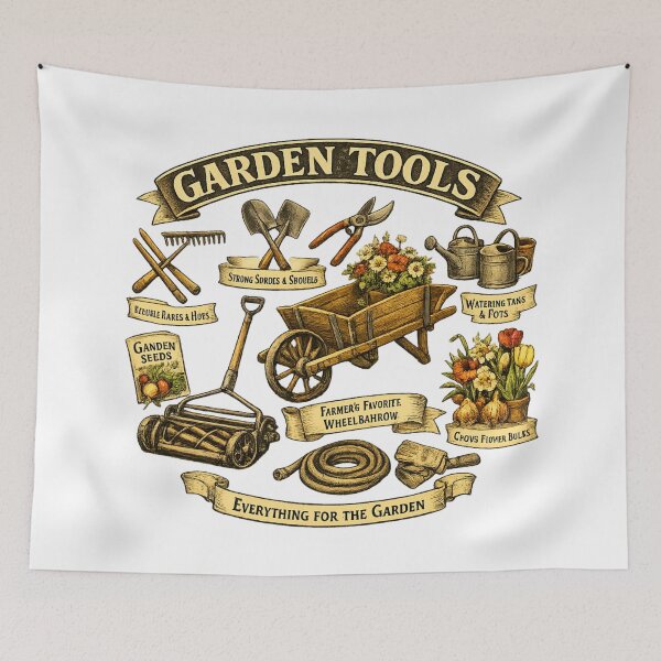 Item preview, Vintage Garden Tools designed and sold by Flores1965.