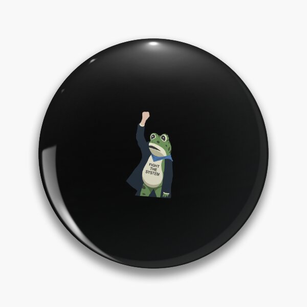 Item preview, The Ribbit Rebellion: Fight The System designed and sold by Evaevonechi.