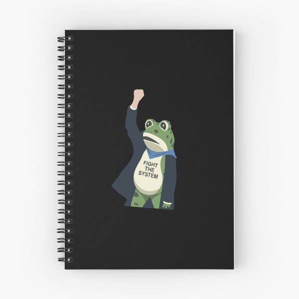 Item preview, The Ribbit Rebellion: Fight The System designed and sold by Evaevonechi.