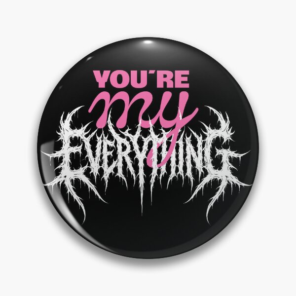 Item preview, You’re My Everything – Black Metal Love designed and sold by The Lit Shop.