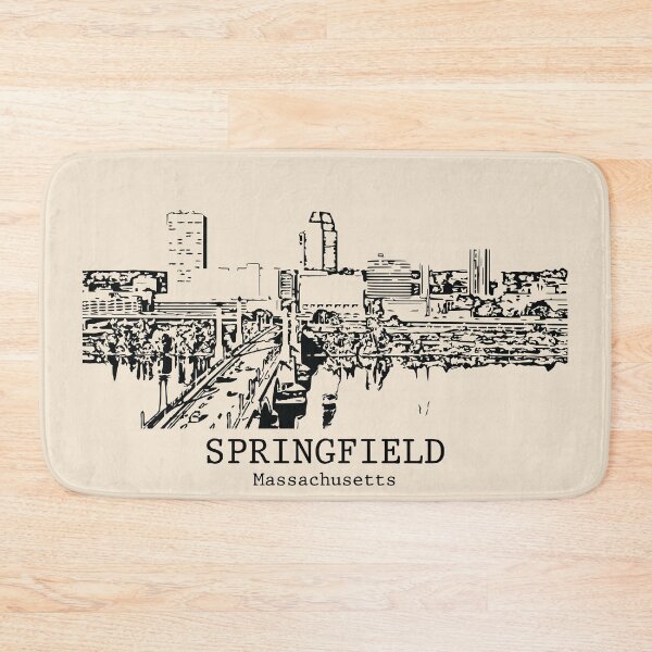 Aperçu de l'œuvre Springfield - Massachusetts créée et vendue par Lakeric Cityscapes.