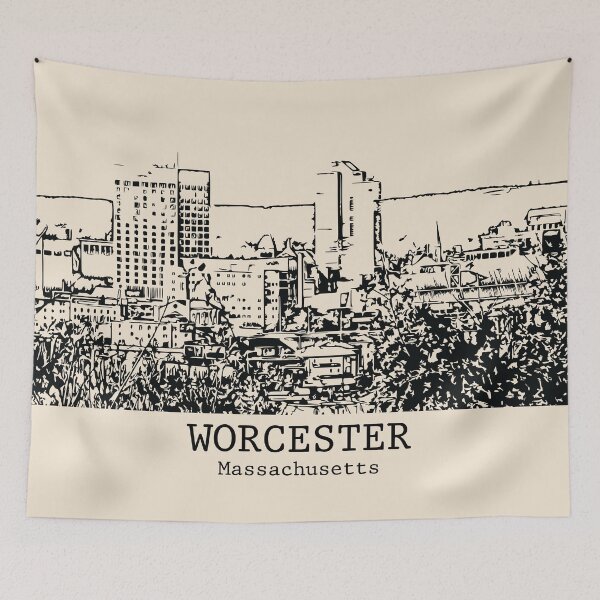 Item preview, Worcester - Massachusetts designed and sold by Lakeric Cityscapes.