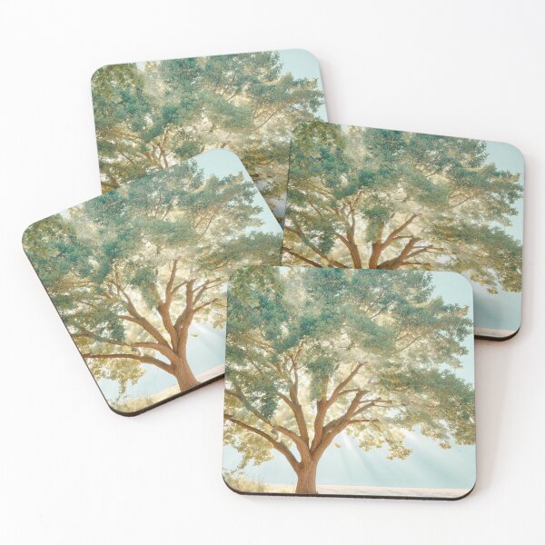 Item preview,  Sunlit Oak Tree in the Meadow designed and sold by Mindrender.