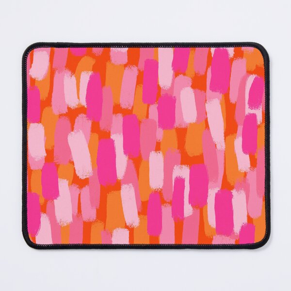 Item preview, Hot Pink and Orange, Brush Stroke Effect, Abstract  designed and sold by OneThreeSix.