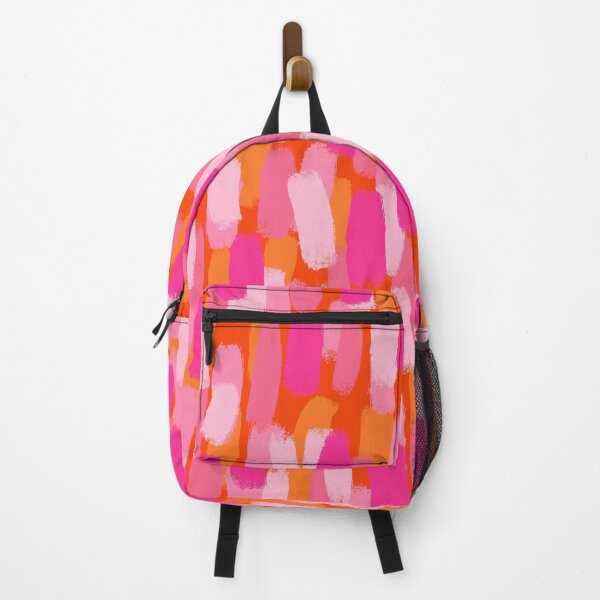 Item preview, Hot Pink and Orange, Brush Stroke Effect, Abstract  designed and sold by OneThreeSix.
