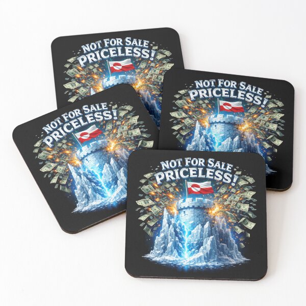 Item preview, Greenland Iceberg Fortress Not For Sale Reject Cash Protest Tee designed and sold by JaaCreativeShop.