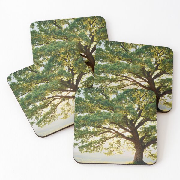 Item preview,   Sunlit Oak Tree in the Meadow designed and sold by Mindrender.