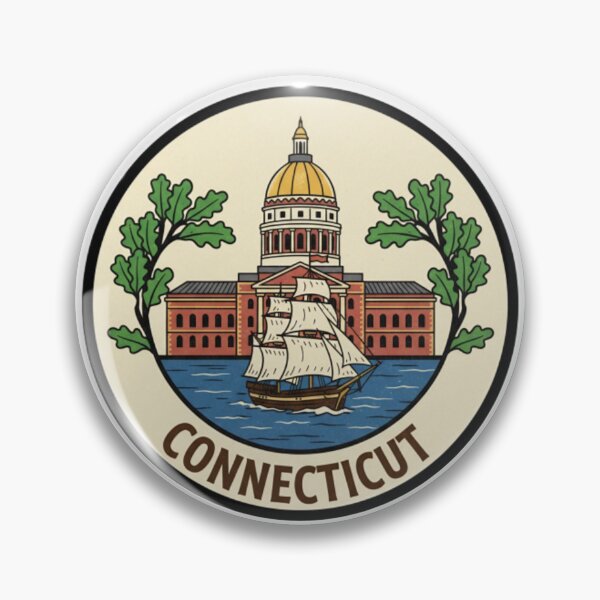 Item preview, Connecticut designed and sold by JonysCreativeDesigns.