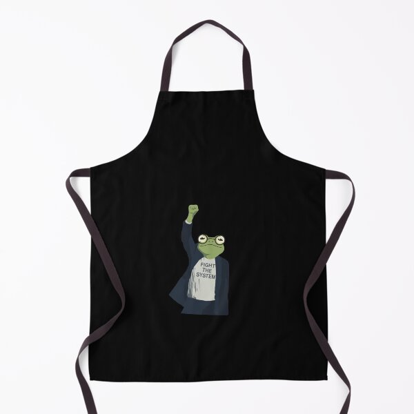 Item preview, The Ribbit Rebellion: Fight The System "frog" designed and sold by Evaevonechi.