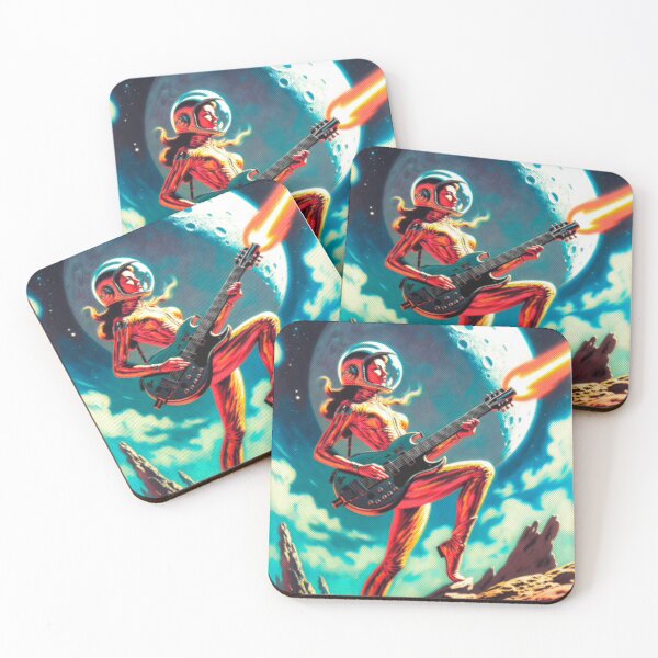 Item preview, Copy of 1950's Female Space Cadet | Retro Artwork designed and sold by OrganicLights.
