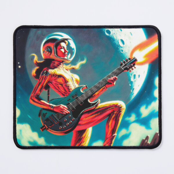 Item preview, Copy of 1950's Female Space Cadet | Retro Artwork designed and sold by OrganicLights.