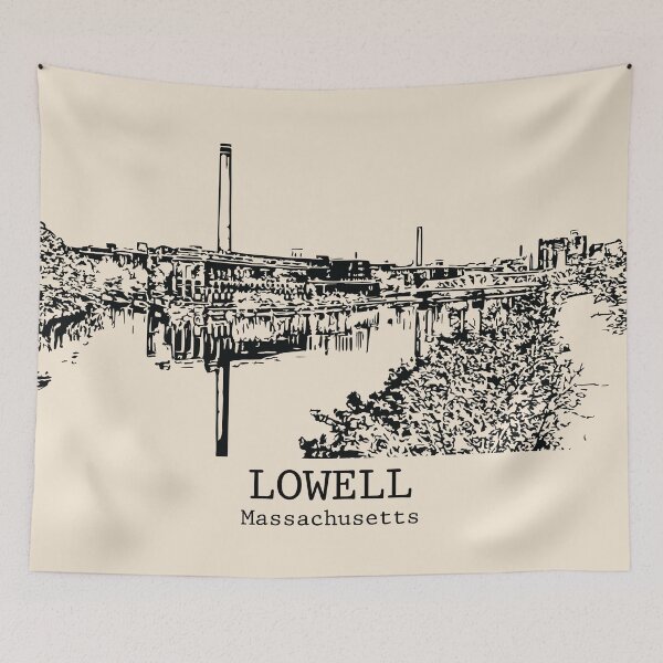 Item preview, Lowell - Massachusetts designed and sold by Lakeric Cityscapes.