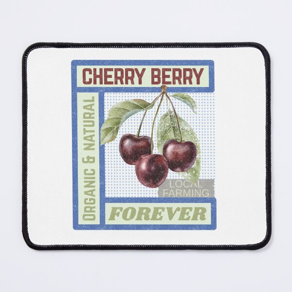 Item preview, Cherry Berry Organic and Natural Forever Vintage designed and sold by CreativeCrewApp.