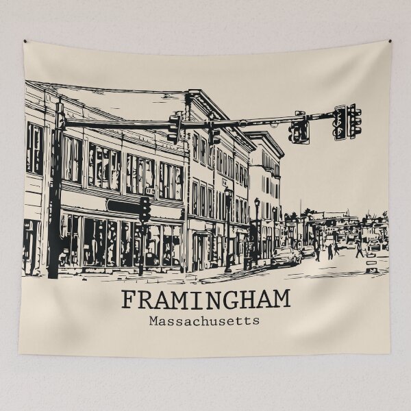 Item preview, Framingham - Massachusetts designed and sold by Lakeric Cityscapes.