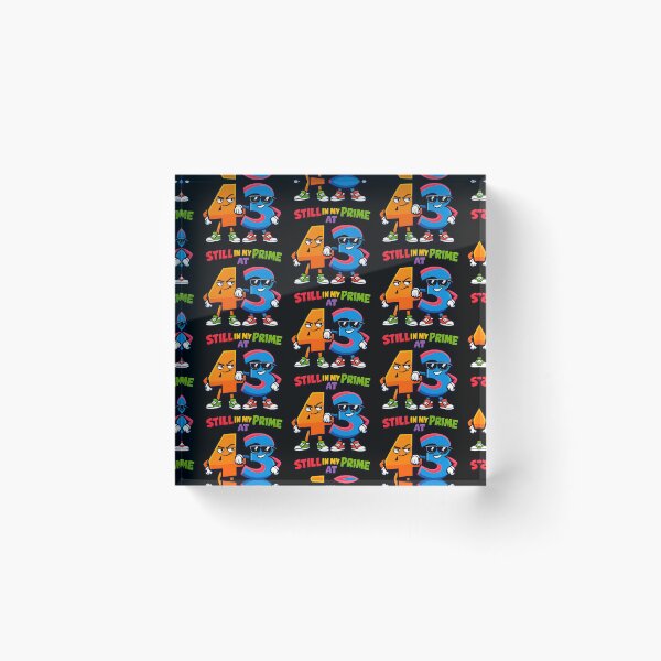 Item preview, Still In My Prime At 43 Funny Math Birthday Design designed and sold by TeeTimeTreasure.