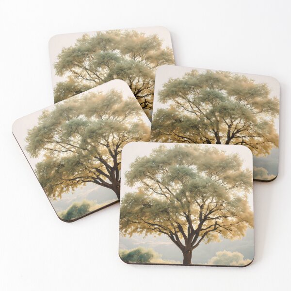 Item preview,  Sunlit Oak Tree in the Meadow designed and sold by Mindrender.