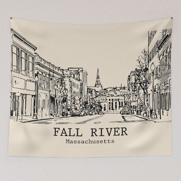 Item preview, Fall River - Massachusetts designed and sold by Lakeric Cityscapes.