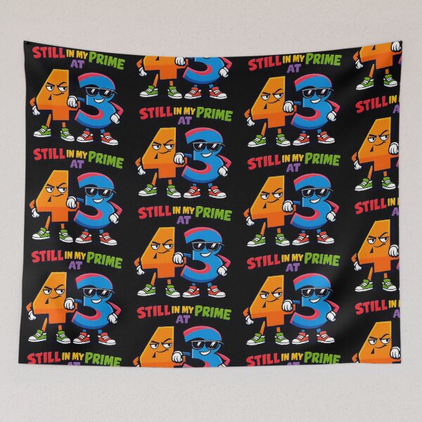 Item preview, Still In My Prime At 43 Funny Math Birthday Design designed and sold by TeeTimeTreasure.