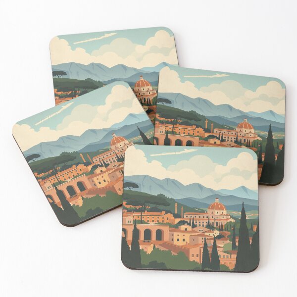 Item preview, Rome Italy Vintage Travel Illustration designed and sold by DigitalStudioZT.