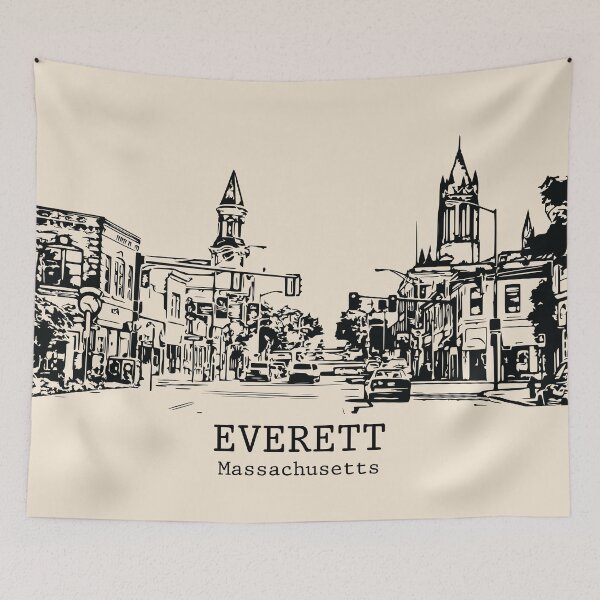 Item preview, Everett - Massachusetts designed and sold by Lakeric Cityscapes.