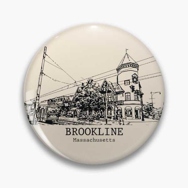 Item preview, Brookline - Massachusetts designed and sold by Lakeric Cityscapes.