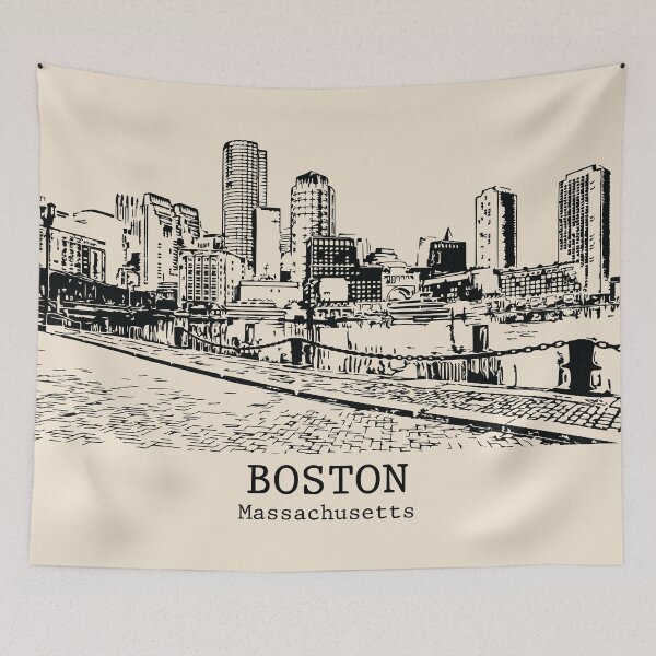 Item preview, Boston - Massachusetts designed and sold by Lakeric Cityscapes.