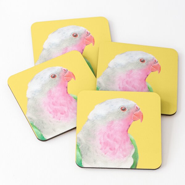 Item preview, Princess Parrot bird watercolour painting designed and sold by art-elodie-g.