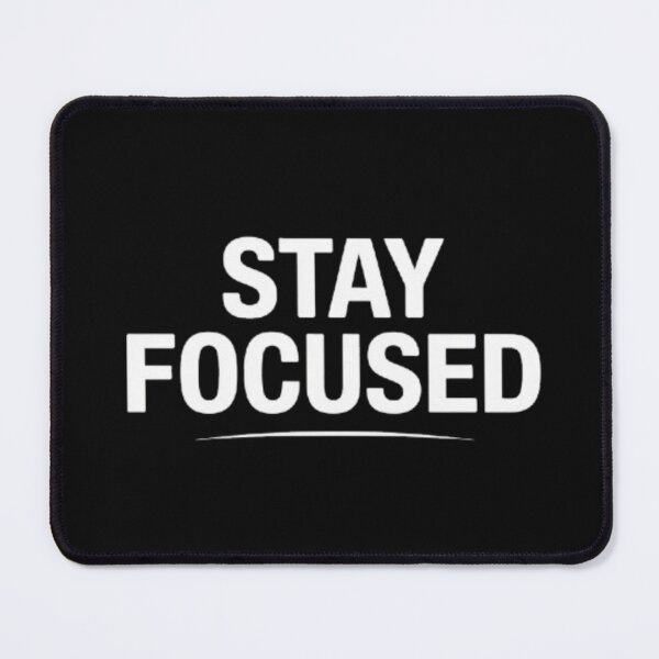 Item preview, Stay Focused – Minimalist Motivation designed and sold by vvcreativedesigns.