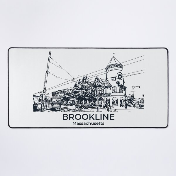 Item preview, Brookline - Massachusetts designed and sold by Lakeric Cityscapes.