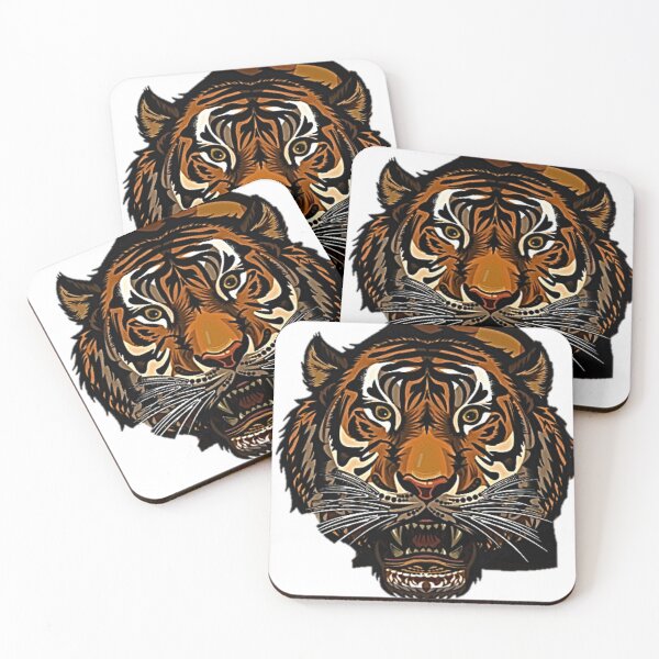 Item preview, Angry Tigar Illustration designed and sold by NoxLand.