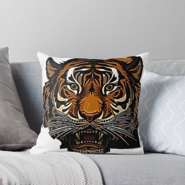 Item preview, Angry Tigar Illustration designed and sold by NoxLand.