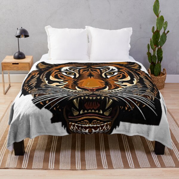 Item preview, Angry Tigar Illustration designed and sold by NoxLand.